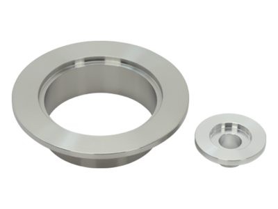 ISO-KF Aluminum Short Weld Stub Vacuum Flanges