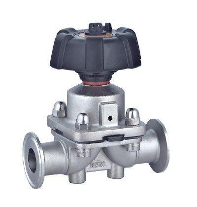 Manual diaphragm valve