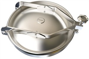 Non-Pressure Stainless Steel Sanitary Round Manlid CNPE 7016