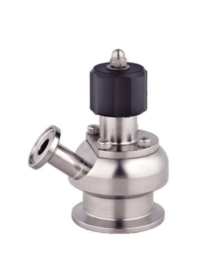 Quick-mounted sanitary sampling valve