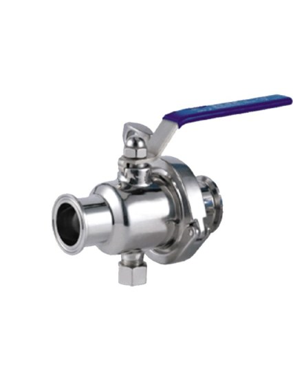 clamped ono-retention ball valve