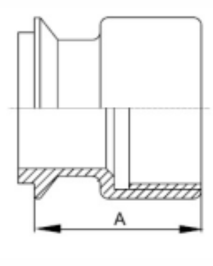 22FI -14II-LINE Male X Female NPT Adapter