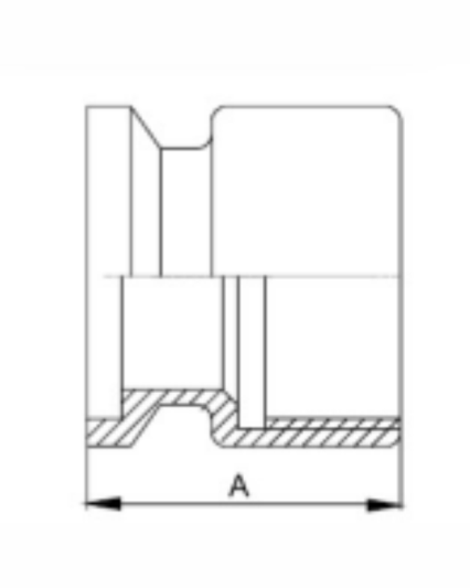 22FI -15II-LINE Female X Female NPT Adapter