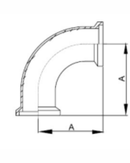 2CIFemale I-LINE 90 Degree Elbow
