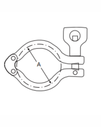 13MHHMD -Double Hinged Heavy Duty Clamp