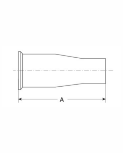 DT-26 Long Concentric Reducer