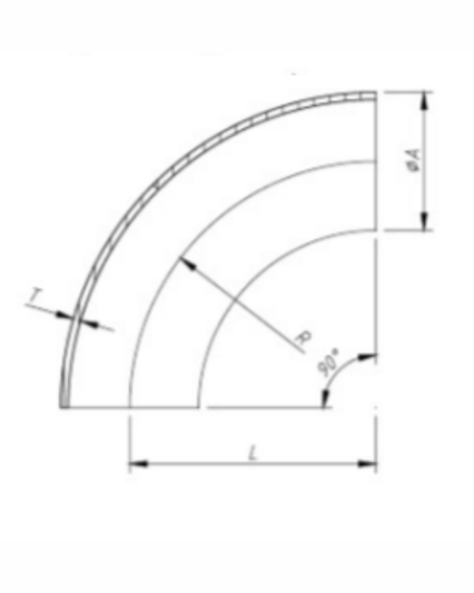 D2WCL Bend 90°
