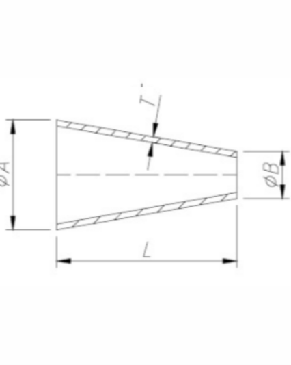 DL31 Concentric reducer