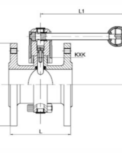 Flanged Butterfly Valve
