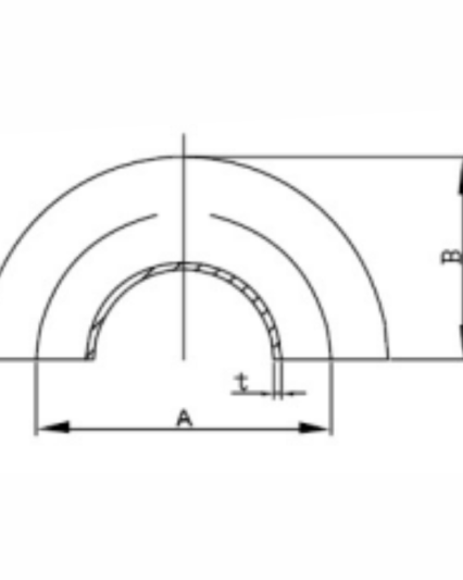 2WU 180° Return Bend Weld End