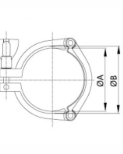 13MHHS 3-Segment Duty Clamp