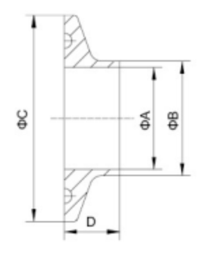 14WMP Short Weld Ferrule