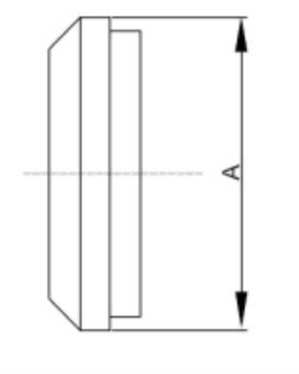 16A Plain Bevel Seat Solid End Caps
