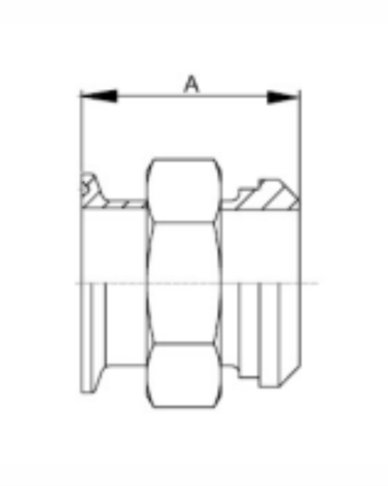 17MP-14Clamp X Plain Bevel Seat Adapters