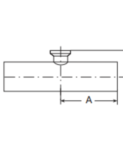 DT-14 Short Outlet W/C Reducing Tee