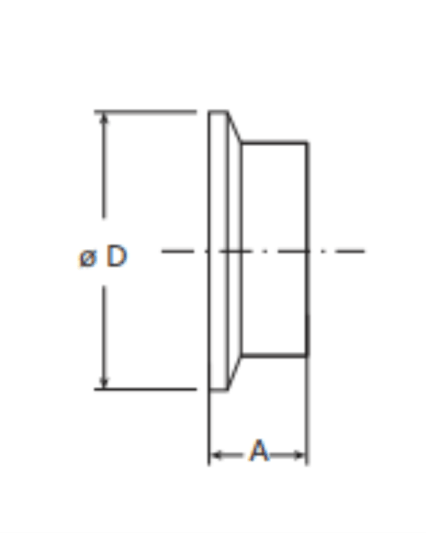 DT-22 Clamp Ferrule Short