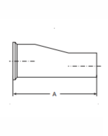 DT-26 Long Eccentric Reducer