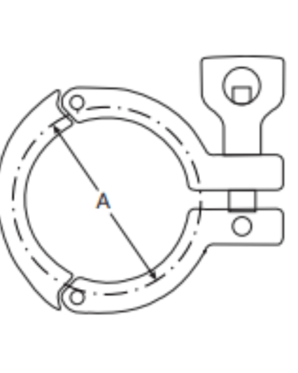 13MHHS - Three-Piece Heavy Duty Clamp